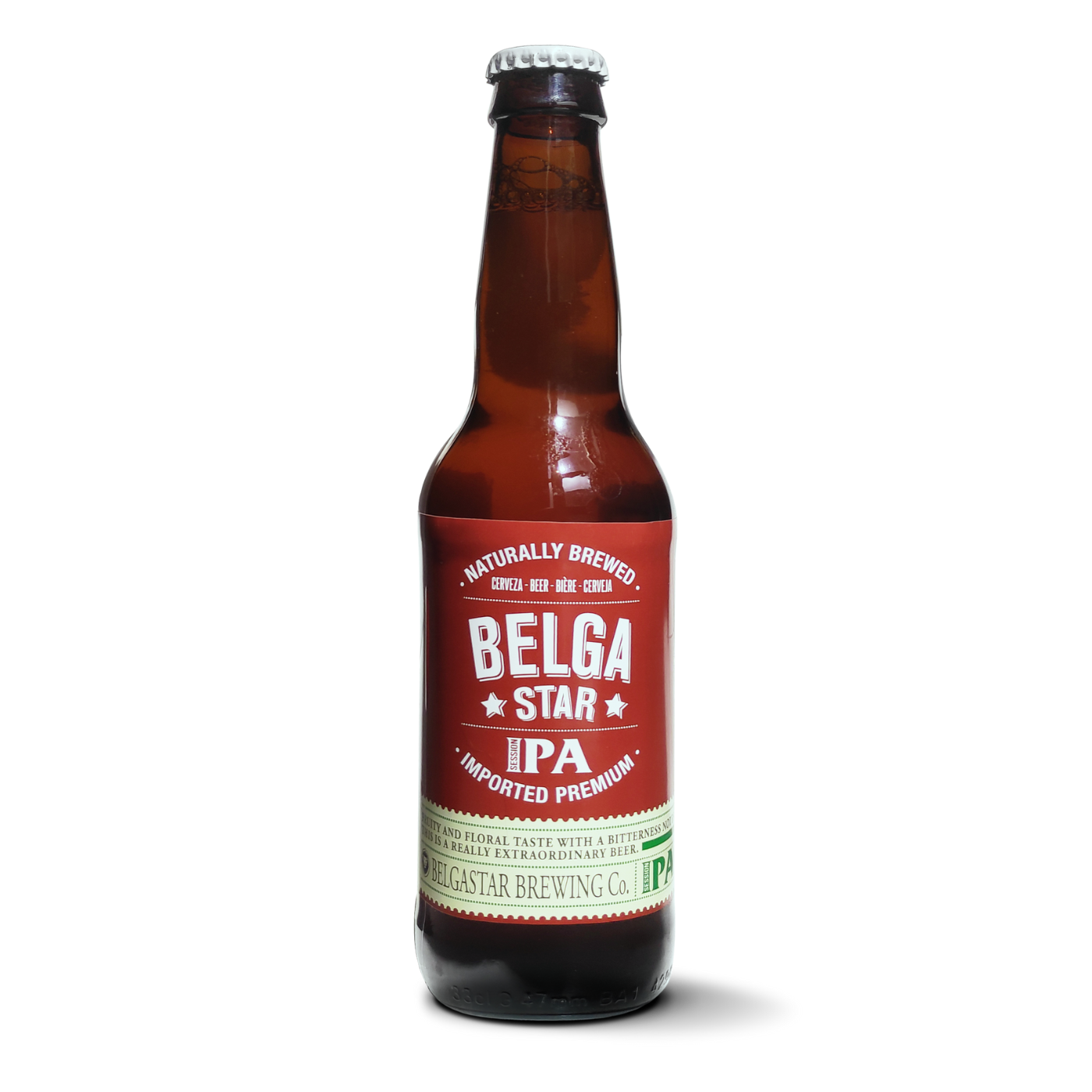 CERVEZA BELGASTAR IPA 12/330ml