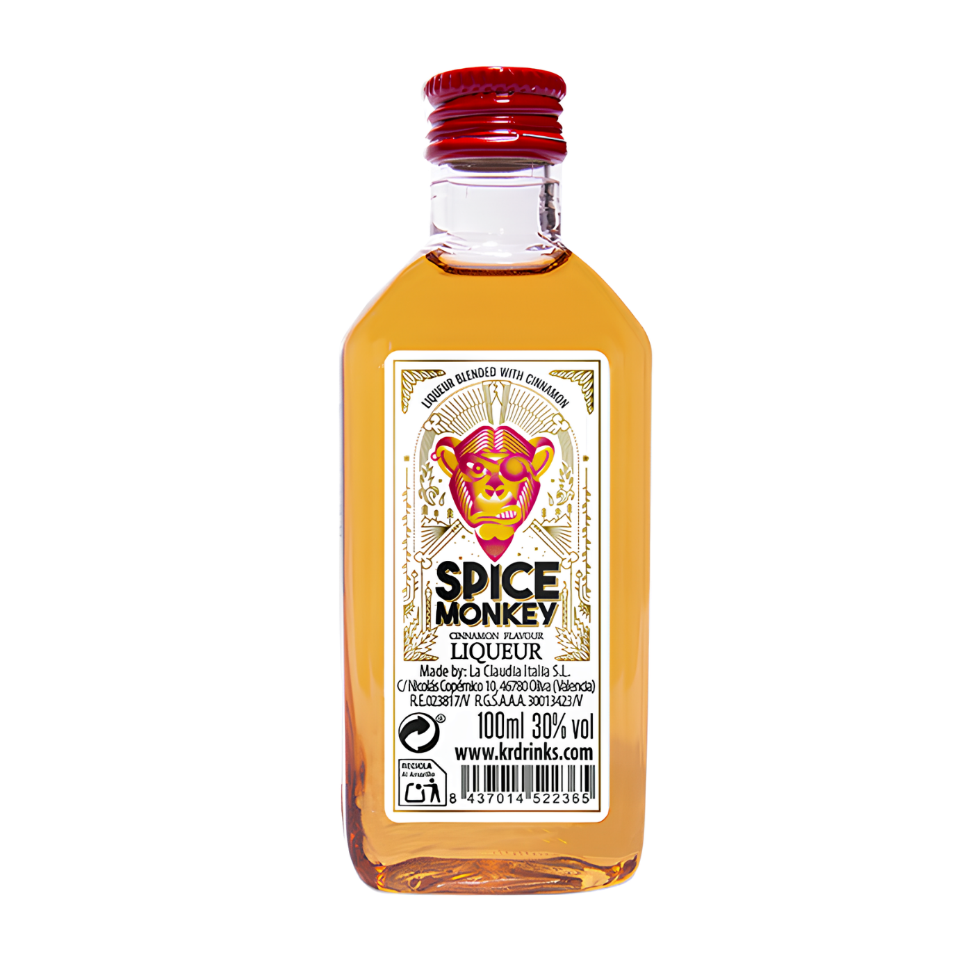 WHISKY SPICE MONKEY MINIATURA 100ml